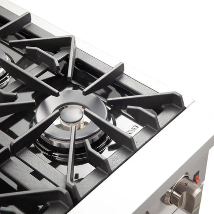 Forno Galiano 36-Inch Freestanding Gas Range, Stainless Steel, 6 Burners, Energy Efficient FORNO