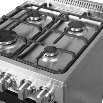 Forno Lamazze 20-Inch Freestanding Gas Range, Compact Design, Energy Efficient FORNO