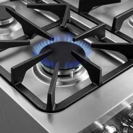 Forno Breno 24-Inch Freestanding Gas Range, Compact Design, Energy Efficient FORNO