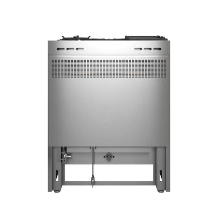 Forno Lazio 30-Inch Freestanding Gas Range, 4 Burners, Convection Oven, Energy Efficient FORNO