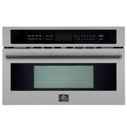 Forno Oliena 30-Inch Compact Oven and 1000 Watt Microwave, 1.6 cu.ft, Convection Oven FORNO