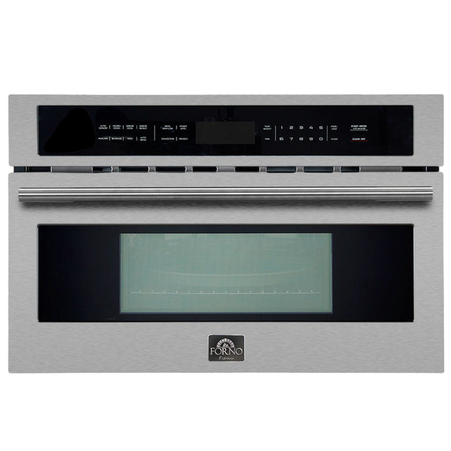 Forno Oliena 30-Inch Compact Oven and 1000 Watt Microwave, 1.6 cu.ft, Convection Oven FORNO