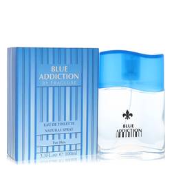 Fragluxe Blue Addiction Eau De Toilette Spray By Fragluxe 3.3 oz Eau De Toilette Spray Fragluxe