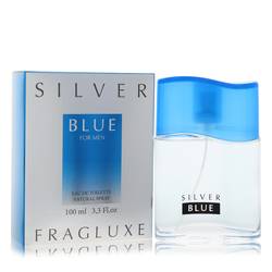 Fragluxe Silver Blue Eau De Toilette Spray By Fragluxe 3.3 oz Eau De Toilette Spray Fragluxe