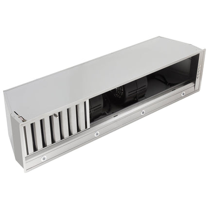 Forno Frassanito 48-Inch Recessed Range Hood, Stainless Steel Baffle Filters, LED Lighting FORNO