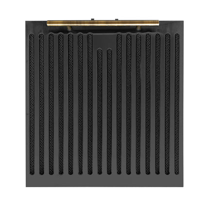 Forno Bari Espresso 30-Inch Under Cabinet Range Hood, Black, 600 CFM, LED Lighting, Dishwasher-Safe Baffle Filters, 3-Speed Fan Control FORNO