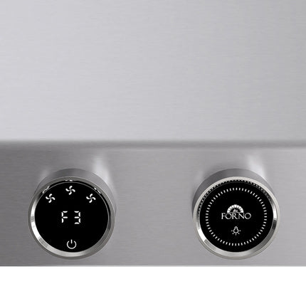 Forno Biagio 48-Inch Wall Mounted Range Hood, Stainless Steel, Heavy Duty FORNO