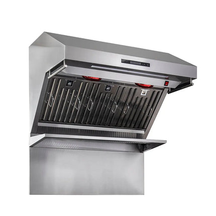 Forno Savona 36-Inch Wall Mount Range Hood, Baffle Filters, Backsplash Included FORNO