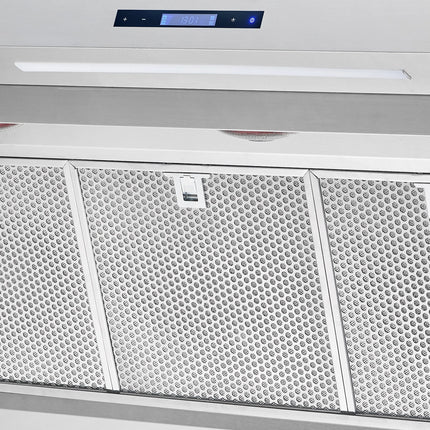 Forno Savona 60-Inch Wall Mount Range Hood, Hybrid Filters, Backsplash Included FORNO