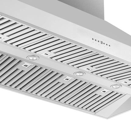 Forno Orvieto 60-Inch Wall Mount Range Hood, LED Lighting, Heavy Duty, Stainless Steel FORNO