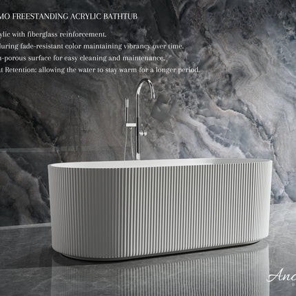 Momo Freestanding Acrylic Bathtub Ancerre Designs