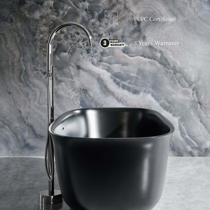 Fiore Freestanding Solid Surface Bathtub Ancerre Designs