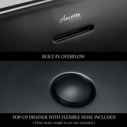 Fiore Freestanding Solid Surface Bathtub Ancerre Designs