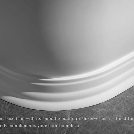 Heritage Freestanding Solid Surface Bathtub Ancerre Designs