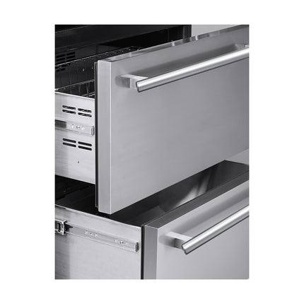 Forno Capraia 30-Inch Dual Temperature Zone Wine Cooler, Up to 144 Bottles, Two Refrigerated Drawers, Adjustable Temperature Zones FORNO