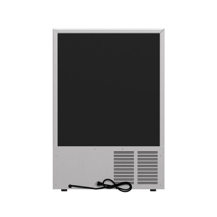 Forno Como 24-Inch Indoor Outdoor Drawer Refrigerator, 4.87 cu.ft, Stainless Steel Interior, Adjustable Shelves, LED Lighting FORNO