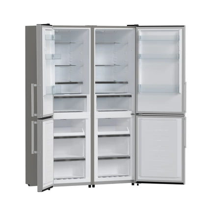 Forno Guardia 46.8-Inch Double Bottom Freezer Refrigerators, Total Capacity 21.6 cu.ft, ENERGY STAR Certified FORNO