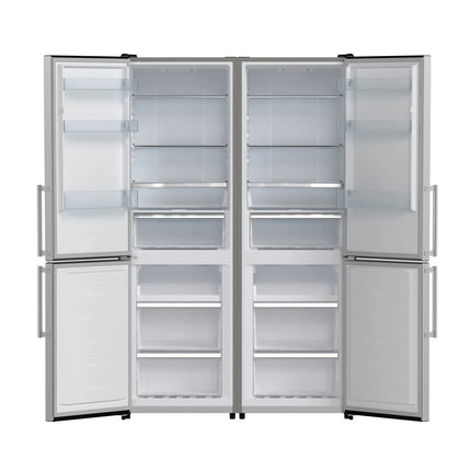 FORNO Premium 2-Piece Kitchen Bundle - Donatello 30" Induction Range, Guardia 46.8" Bottom Freezer Refrigerator - FBDL-008-01CAUS FORNO
