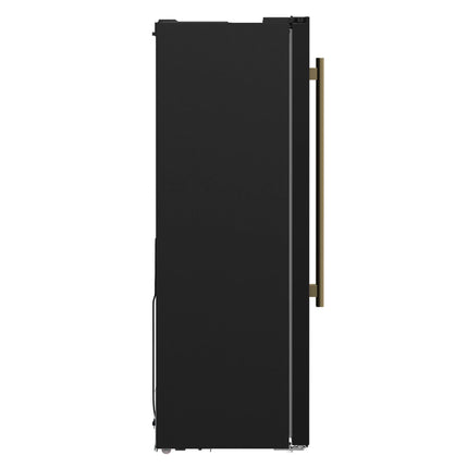 Forno Salerno Espresso 33-Inch Black Side-by-Side Refrigerator, 15.6 Cu. Ft., Energy-Efficient, No Frost, Modern Design FORNO