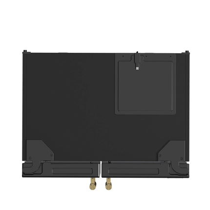 Forno Salerno Espresso 33-Inch Black Side-by-Side Refrigerator, 15.6 Cu. Ft., Energy-Efficient, No Frost, Modern Design FORNO