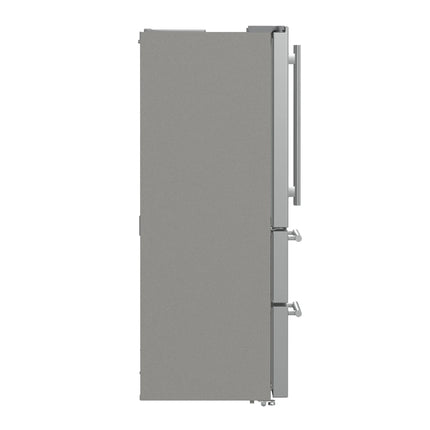 Forno Moena 36-Inch French Door Refrigerator, 19.2 cu.ft, Counter Depth, Ice Maker, Stainless Steel Interior Panel, ENERGY STAR Certified FORNO