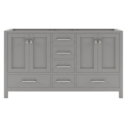 VHG GD-50060-CAB-GR Caroline Avenue 60" Double Cabinet in Gray