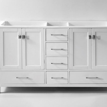 VHG GD-50060-CAB-WH Caroline Avenue 60" Double Cabinet in White