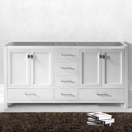 VHG GD-50072-CAB-WH Caroline Avenue 72" Double Cabinet in White