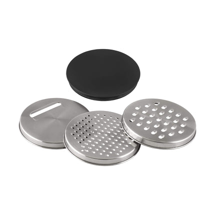 Ruvati 5 quart mixing bowl and colander set with grater attachments (6 piece set) - RVA1255 Ruvati