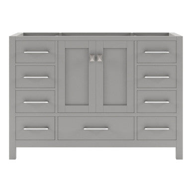 VHG GS-50048-CAB-GR Caroline Avenue 48" Single Cabinet in Gray VHG