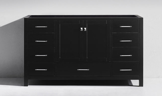 VHG GS-50060-CAB-ES Caroline Avenue 60" Single Cabinet in Espresso
