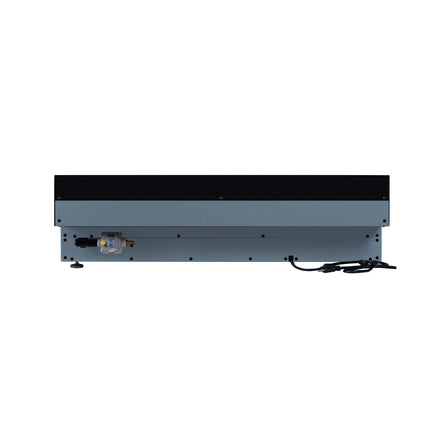 Valente 36" Gas Cooktop in Black, 6 Sealed burners, 71,000 BUT Output, 1 Antique Brass Dual-Ring Burner, Continuous Cast Iron Grates FORNO