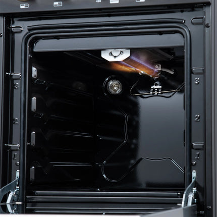 Forno Lamazze 20 Inch Freestanding Gas Range in Black, Compact Design FORNO