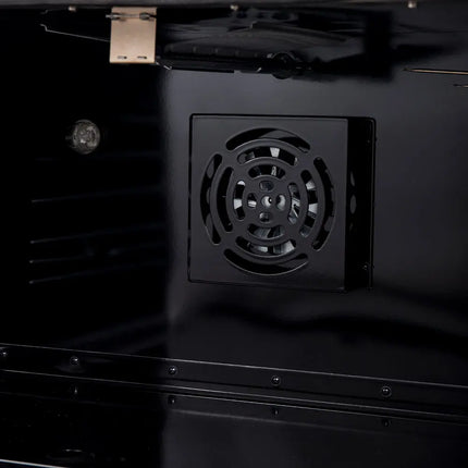 Marco 36-Inch Gas Range Black & Antique Brass Design, 6 Burners 67,000 BTU, 5.36 cu.ft. Convection Oven FORNO
