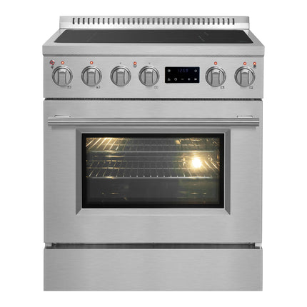 Forno Torino 30 Inch Induction Range with True Convection and Air Fry FORNO