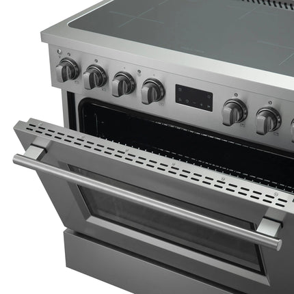 Forno Torino 36 Inch Induction Range with True Convection and Air Fry FORNO