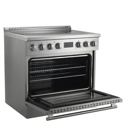 Forno Torino 36 Inch Induction Range with True Convection and Air Fry FORNO