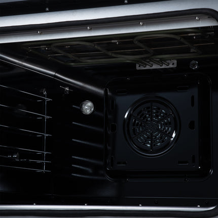Torino French Door 30 Inch Induction Range with Air Fryer, Air Sous Vide & True Convection, Dual Broiler, Black FORNO