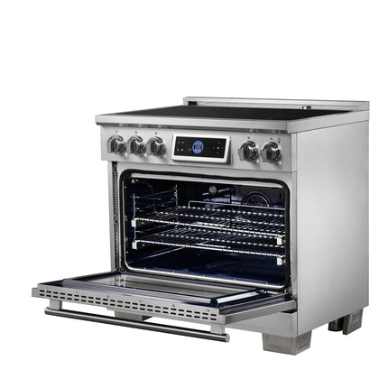 Forno Maximus 36 Inch Induction Range with Air Fryer FORNO