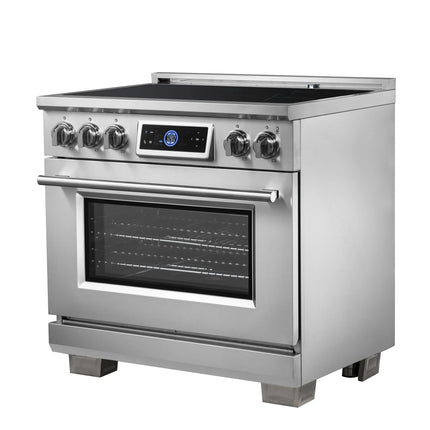Forno Maximus 36 Inch Induction Range with Air Fryer FORNO
