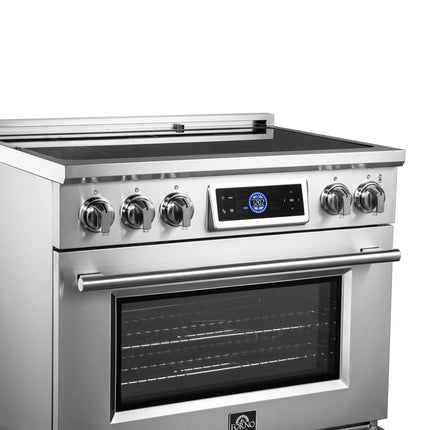 Forno Maximus 36 Inch Induction Range with Air Fryer FORNO