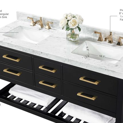 Elizabeth 60" Bath Vanity Set Ancerre Designs