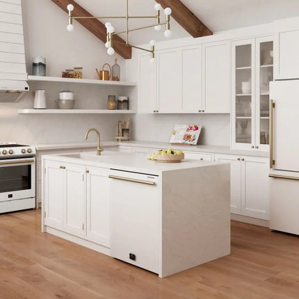Forno Pozzo 24-Inch Built-In Tall Tub Top Control Dishwasher, White, 49 dBA, ENERGY STAR Certified FORNO