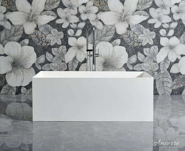 Linea Freestanding Solid Surface Bathtub Ancerre Designs