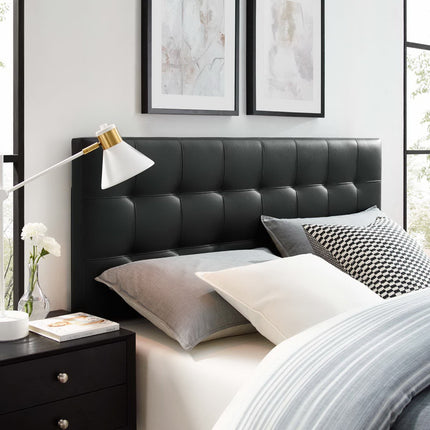 Modway MOD-5130 Lily Upholstered Vinyl Queen Headboard Modway
