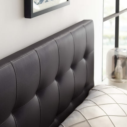 Modway MOD-5130 Lily Upholstered Vinyl Queen Headboard Modway