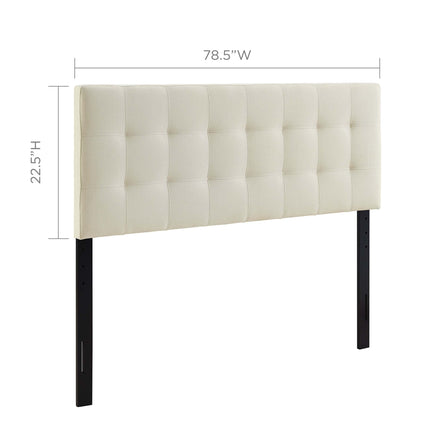 Modway MOD-5144 Lily Upholstered Fabric King Headboard Modway