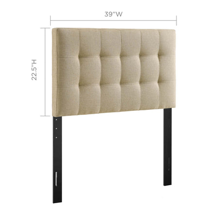 Modway MOD-5148 Lily Upholstered Fabric Twin Headboard Modway