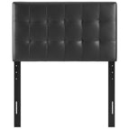 Black / Upholstered Vinyl