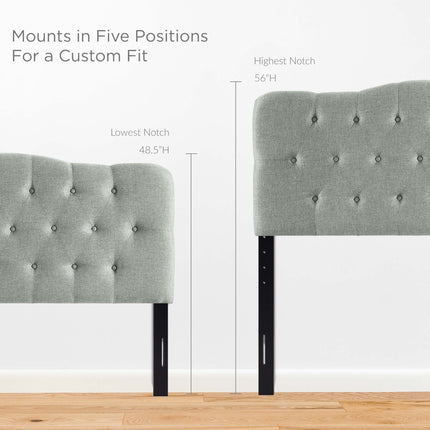 Modway MOD-5154 Annabel Upholstered Fabric Queen Headboard Modway